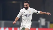 Dani Carvajal durante un duelo con el Real Madrid