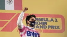 Sergio Pérez ganó el GP de Sakhir