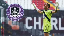 Nicolás Vikonis en un partido con el Puebla