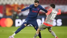 Héctor Herrera en juego del Atlético de Madrid