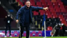 Andrés Lillini en partido con Pumas