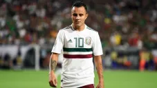 Chapo Montes en partido con la Selección