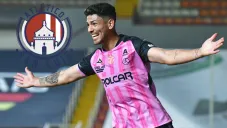 Passerini en partido con Necaxa