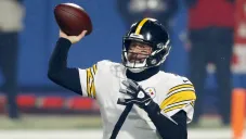 Ben Roethlisberger en partido de la NFL