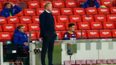 Ronald Koeman con Barcelona