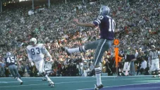 Ron Widby en un partido con Dallas