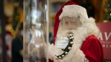 Santa Claus previo a Navidad