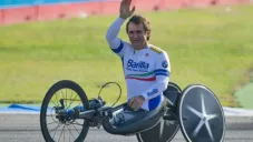 Alex Zanardi en presentación