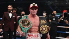 Canelo Álvarez en presentación