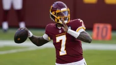 Dwayne Haskins en partido