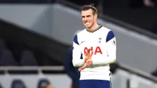 Gareth Bale durante un partido con Tottenham