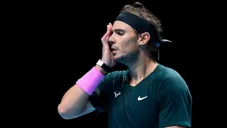 Rafael Nadal en el Masters de Londres