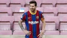 Lionel Messi en juego del Barcelona
