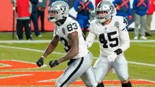 Waller festeja el touchdown de la victoria ante Denver