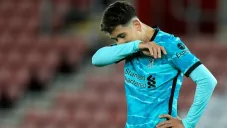 Roberto Firmino en lamento con Liverpool ante Southampton