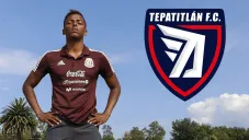 Joao Maleck en sesión de fotos con RÉCORD