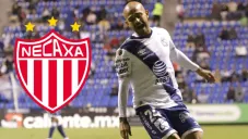 Acuña como jugador del Puebla