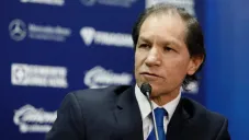 Jaime Ordiales en conferencia de prensa