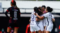 Patricia Jardón es felicitada por su anotación