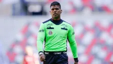 Adalid Maganda en el partido en el partido entre Toluca vs Querétaro
