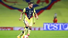 Nicolás Benedetti en un partido con América