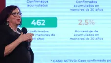 Miriam Veras Godoy, en conferencia de prensa