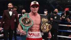 Canelo Álvarez tras la pelea con Smith