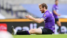 Aristeguieta en el partido vs Pumas