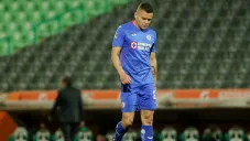 Cabecita Rodríguez se lamenta en un partido