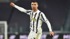 Cristiano Ronaldo en partido