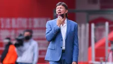 Cristante en el partido vs Necaxa