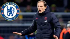 Tuchel en partido con PSG