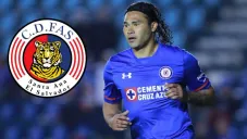 Carlos Peña en su paso por Cruz Azul