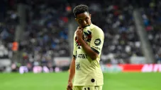 Andrés Ibargüen en un partido con América