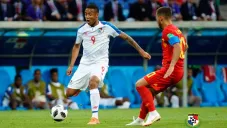 Gabriel Torres durante un partido con Panamá