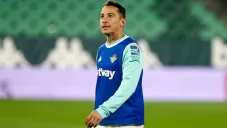 Andrés Guardado previo a un duelo con Betis