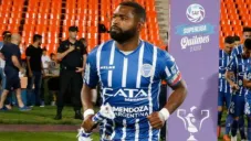 Santiago García salta a la cancha con Godoy Cruz