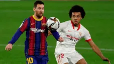 Lio Messi bajo la marca de Jules Koundé