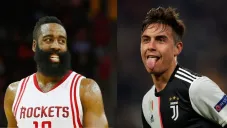 James Harden reconoció admiración por Dybala