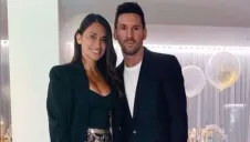 Antonela Roccuzzo y Lionel Messi