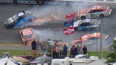 Varios autos se vieron afectados