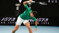 Novak Djokovic rompió su raqueta
