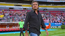 Rubén Omar Romano durante un partido de Liga MX