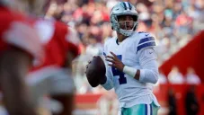 Dak Prescott en un partido con los Cowboys