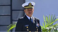 Secretario de Marina durante un evento