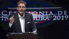 David Faitelson durante un evento