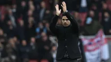 Mikel Arteta en presentación