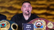 Andy Ruiz en conferencia prensa