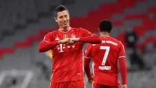 Lewandowski marcó un 'hat-trick'