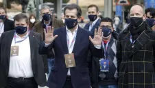 Toni Freixa tras emitir su voto